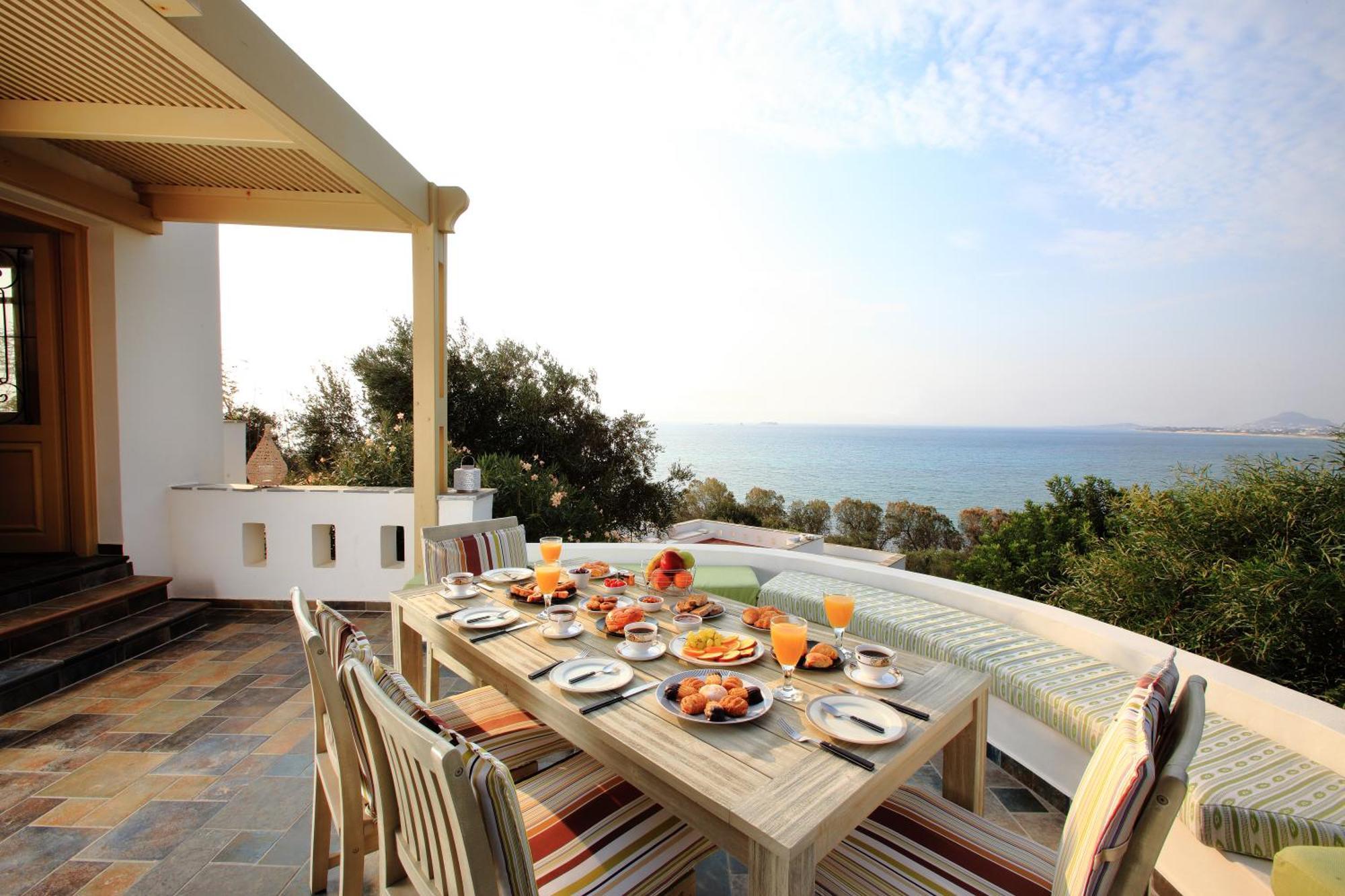 Villa Paradise In Naxos Pláka Rom bilde
