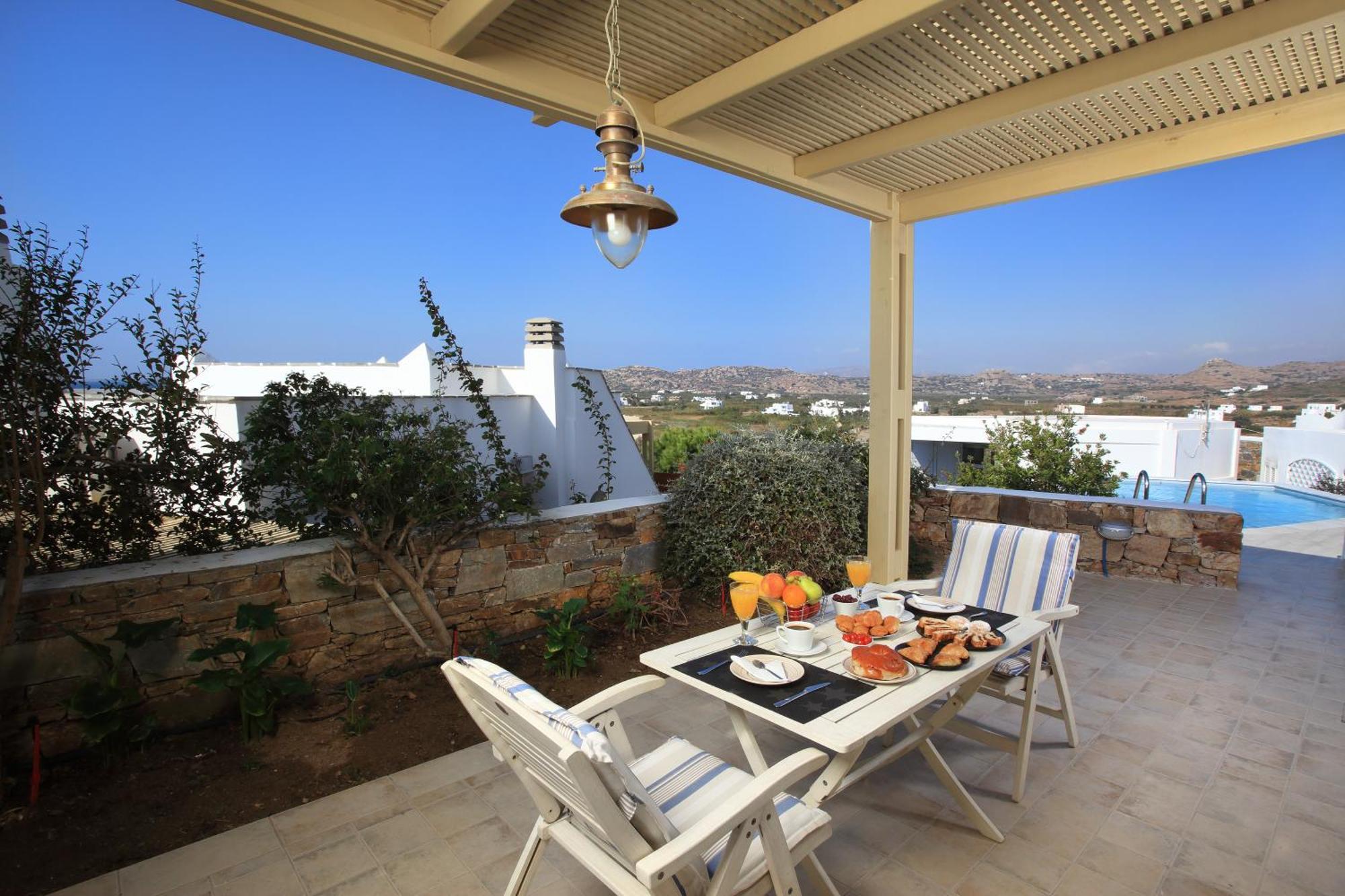 Villa Paradise In Naxos Pláka Rom bilde