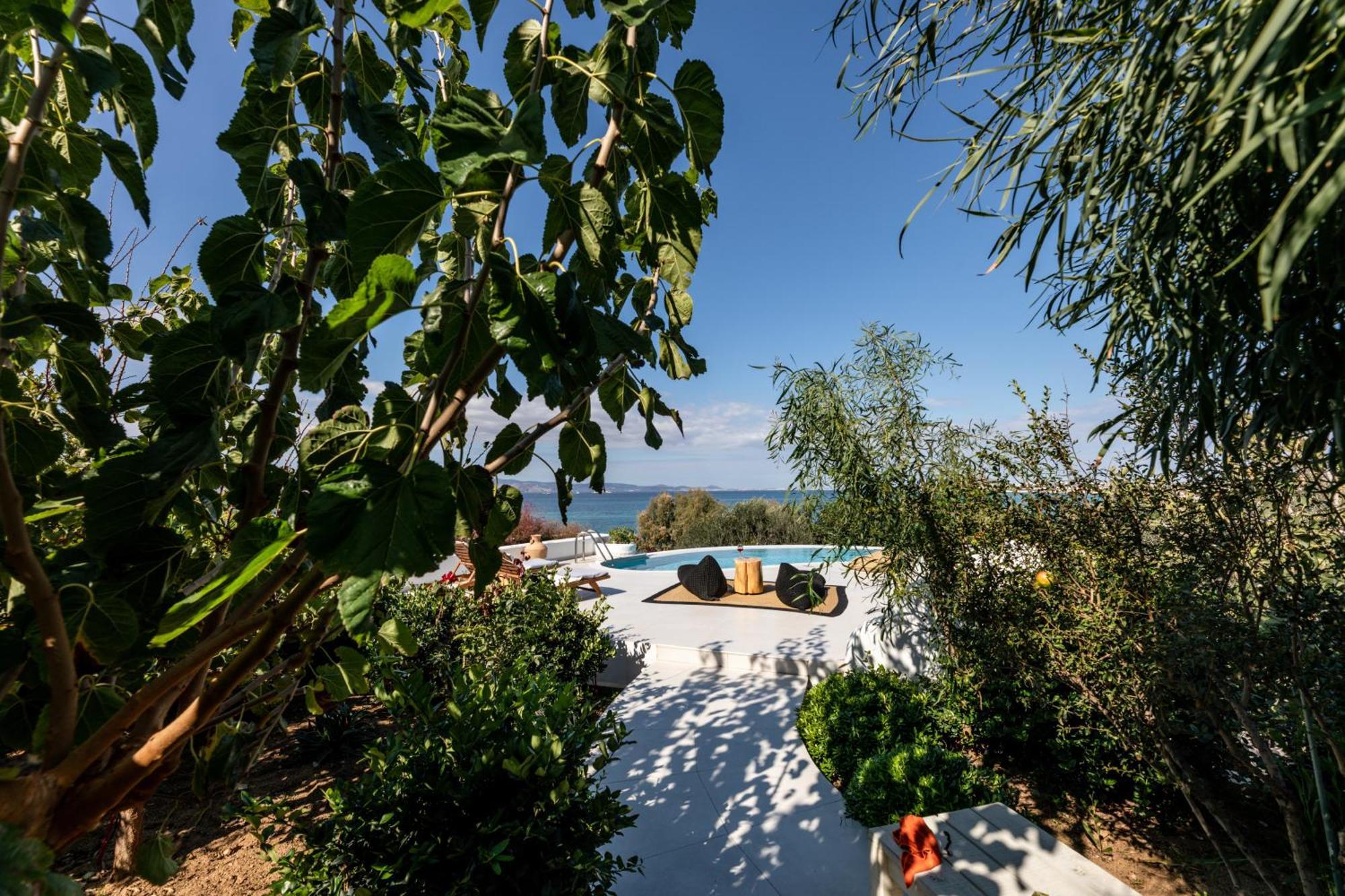 Villa Paradise In Naxos Pláka Rom bilde
