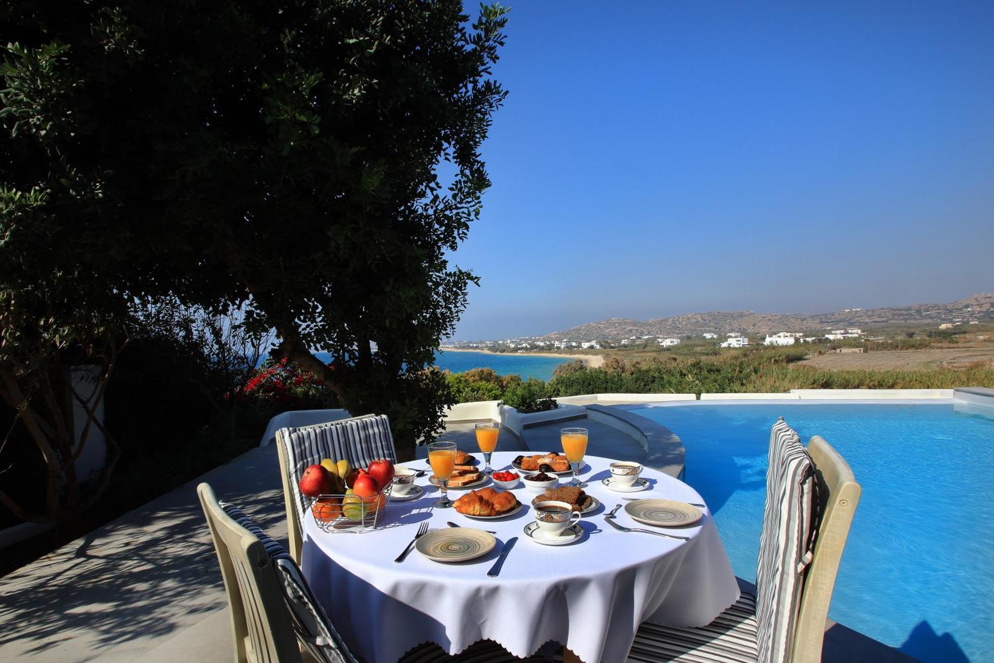 Villa Paradise In Naxos Pláka Rom bilde